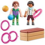 PLAYMOBIL 71757 - Duo d'enfants avec matériel de gymnastique