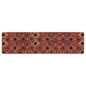 vidaXL Coureur de Tapis MARSA Multicolore 80 x 350 cm Polyester et PVC