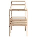 vidaXL Lit haut sans matelas 90x190 cm bois de pin massif