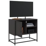 vidaXL Buffet haut vert olive 100 5x39x107 cm acier