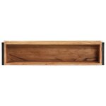 vidaXL Jardinière 90x20x68 cm Bois massif d'acacia