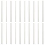 vidaXL Écrans d'intimités de jardin 2 Pièces aspect gravier de marbre PVC