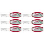 Correcteur Liquide Pentex Pocket ZL103-WF Haute précision 4 2ml Blanc x 6 PENTEL