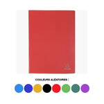 Porte vues prolypro souple grainé opaque 100 vues A4 Coloris Aléatoire EXACOMPTA
