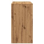 vidaXL Buffet chêne artisanal 70x41x75 cm bois d'ingénierie