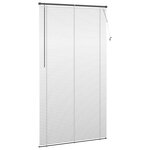 vidaXL Store Vénitien Réglable Gris Argenté 213 x 120 cm PVC