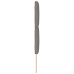 vidaXL Tête de lit avec des lumières à LED Réglable Taupe 200 cm tissu