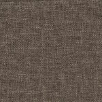 vidaXL Cadre de lit avec tête de lit rembourrée Taupe 150 x 200 cm