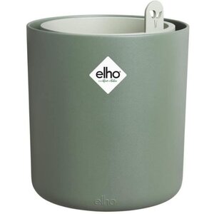 Pot de fleurs Rond BOUNCY BASIL - Plastique - Ø 16 - Leaf Green
