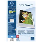 Protège-documents semi rigide Kreacover Chromaline 160 vues - A4 - Incolore x 8 EXACOMPTA