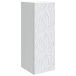vidaXL Armoire Murale Blanc 33 x 34 5 x 90 cm Bois d'ingénierie