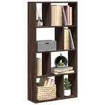 vidaXL Bibliothèque chêne marron 60x20x120 5 cm bois d'ingénierie