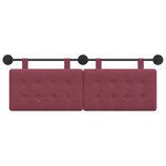 vidaXL Tête de lit suspendue Tissu