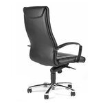 Fauteuil Direction 'TD Luxe 10' Cuir Noir TOPSTAR
