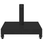 vidaXL Pied de parasol Noir 45 x 45 x 31 5 cm