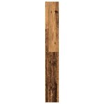 vidaXL Bibliothèque vieux bois 80x24x176 cm bois d'ingénierie