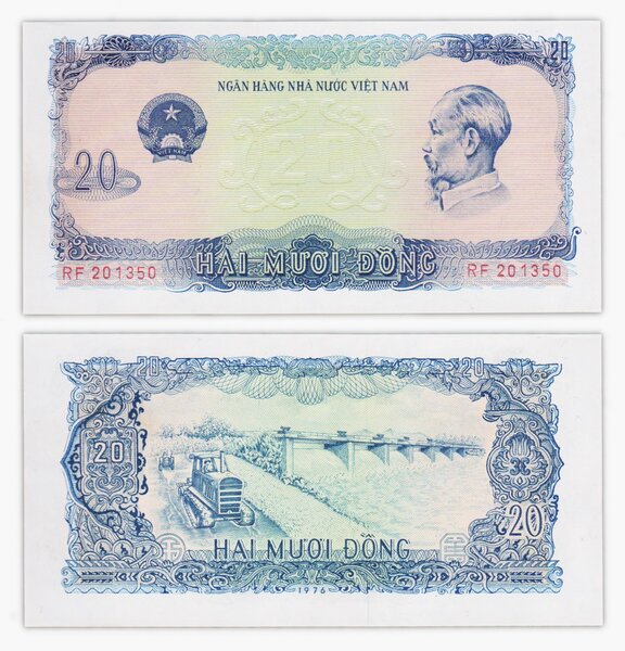 Billet de collection 20 dong 1976 Vietnam - Neuf - P83