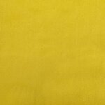 vidaXL Lit de jour avec gigogne et matelas jaune 100x200 cm velours