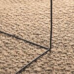 vidaXL Tapis ZIZUR beige 100x200 cm aspect de jute intérieur extérieur