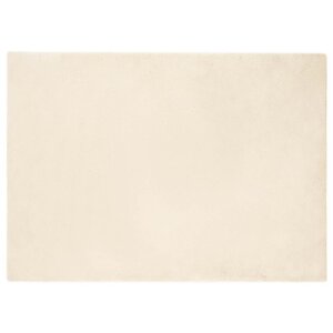 vidaXL Tapis en Fourrure Synthétique de Lapin Crème 240 x 340 cm