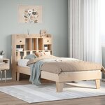 vidaXL Cadre de lit sans matelas 90x190 cm bois de pin massif
