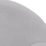 vidaXL Canapé pour enfants 2 places gris clair peluche douce