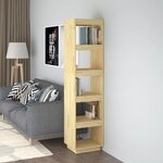 vidaXL Bibliothèque/Séparateur de pièce 40x35x167 cm pin massif