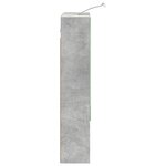 vidaXL Armoire Miroir de Salle de Bain Gris béton 50 x 14 5 x 70 cm