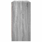 vidaXL Buffet sonoma gris 102x37x75 5 cm bois d'ingénierie