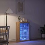 vidaXL Buffet chêne artisanal 60 5 x 37 x 100 cm Bois d'ingénierie