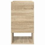 vidaXL Table d'appoint Chêne Sonoma 30 x 30 x 56 cm Bois d'ingénierie