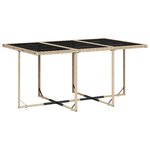vidaXL Ensemble à manger de jardin et coussins 11 Pièces mélange beige