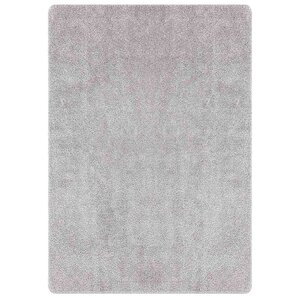 vidaXL Tapis Shaggy Anti-dérapant Gris 240 x 340 cm PP