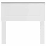 vidaXL Tête de lit Blanc Brillant 90 cm Bois d'ingénierie