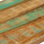 vidaXL Table console 110x35x75 cm bois massif de récupération