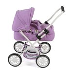 Bayer Chic 2000 555-35 - Mini chariot à câlins SMARTY  lila pour poupée