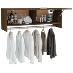 vidaXL Garde-robe Chêne marron 100x32 5x35 cm Bois d'ingénierie