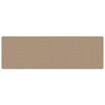 vidaXL Tapis de couloir aspect sisal sable 80x250 cm