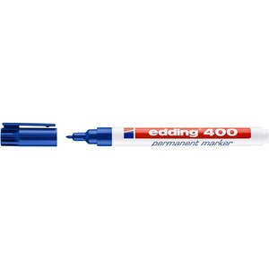 Marqueur Permanent 400 bleu 1 mm EDDING
