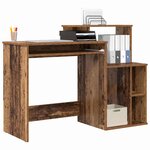 vidaXL Bureau Bois Ancien 120 5 x 44 x 88 5 cm Bois d'ingénierie