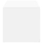 vidaXL Meuble TV mural Blanc 60 x 31 x 29.5 cm Bois d'ingénierie