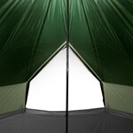 vidaXL Tente familiale tipi 10 personnes vert imperméable