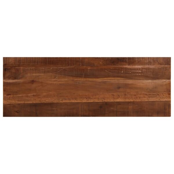 vidaXL Dessus de table 140x50x3 8cm rectangulaire bois massif récupéré
