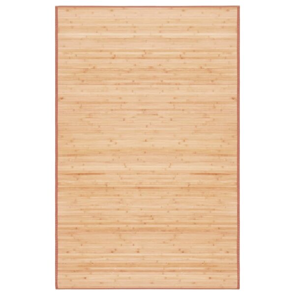 vidaXL Tapis en bambou 100x160 cm Marron