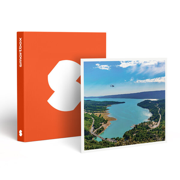SMARTBOX - Coffret Cadeau Vol en hélicoptère de 30 min au-dessus de Valensole et ses environs -  Sport & Aventure