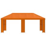 vidaXL Abri de jardin 6 x 3 m Orange Polyester et Acier 190