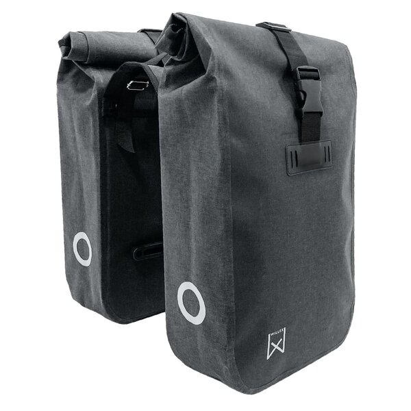 Willex Sacoches de vélo imperméables 34 L gris
