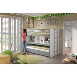 BONNY Compact80  Lits superposés 2 couchages Silver