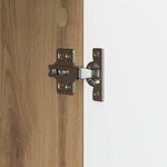 vidaXL Meuble TV Chêne artisanal 150 x 31 x 50 cm Bois d'ingénierie