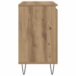 vidaXL Armoire de salle de bain chêne artisanal 58x33x60 cm